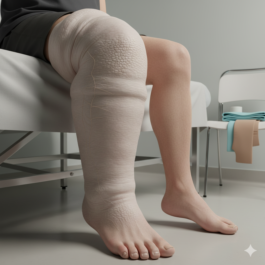 Co to jest obrzęk limfatyczny? Objawy i leczenie